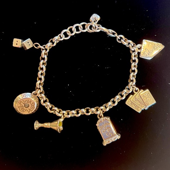 Brighton Silver Las Vegas Charm Bracelet - Picture 2 of 6